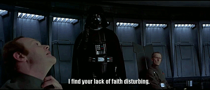 i find your lack of faith disturbing, www.nerdatron.com, star wars quotes
