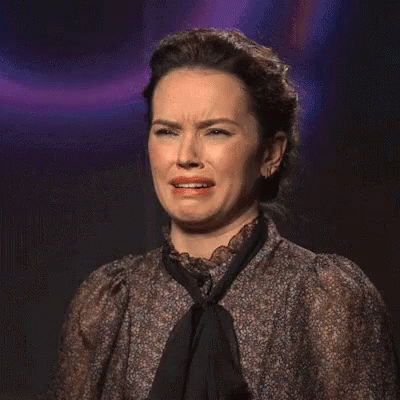 Daisy Ridley disgusted gif, www.thescottsmithblog.com, Ghibli.gif