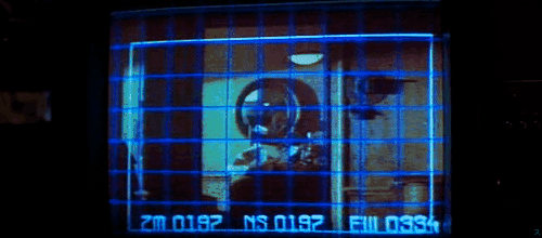 Harrison Ford scanning image, www.thescottsmithblog.com, Blade Runner