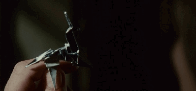 Origami unicorn, www.thescottsmithblog.com, Blade Runner