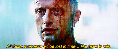 Roy Batty gif tears in rain, www.thescottsmithblog.com, Blade Runner.gif