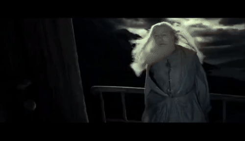 is dumbledore death, fan theory theories, www.nerdatron.com, gif 1