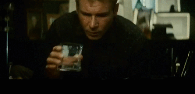 bladerunner whiskey gif, www.nerdatron.com, whiskey in sci-fi, fantasy, and comics.gif